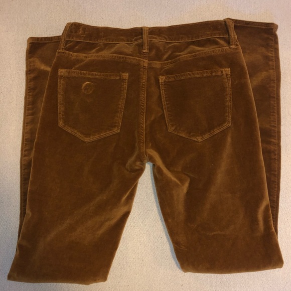 ‼️SOLD‼️ Frame | Le Velveteen Camel Skinny Pants Size: 24 NWT - Picture 6 of 15
